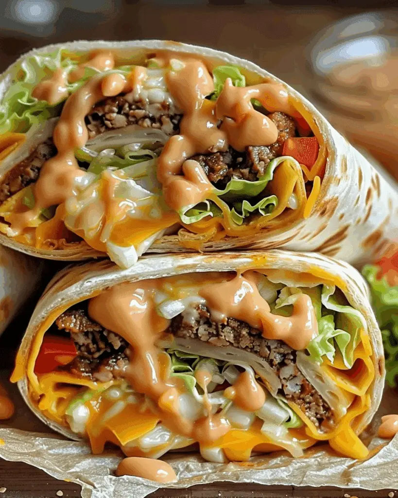 Big Mac Wraps
