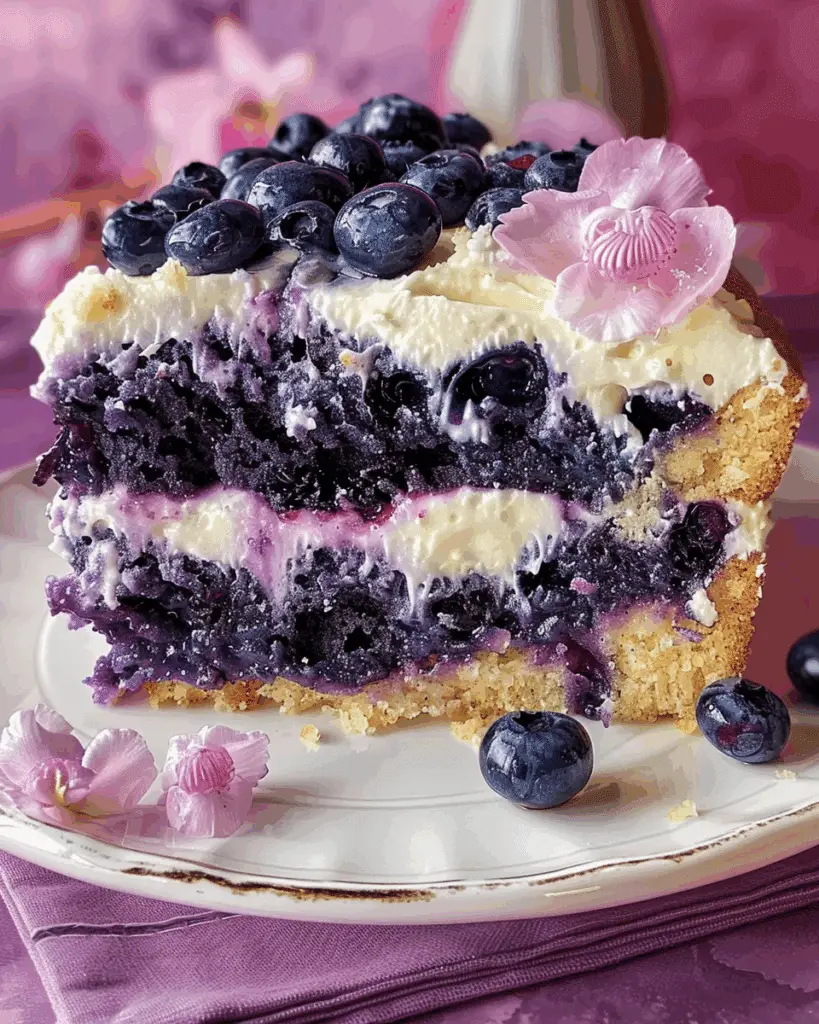Blueberry Cream Cheese Coffee Cake