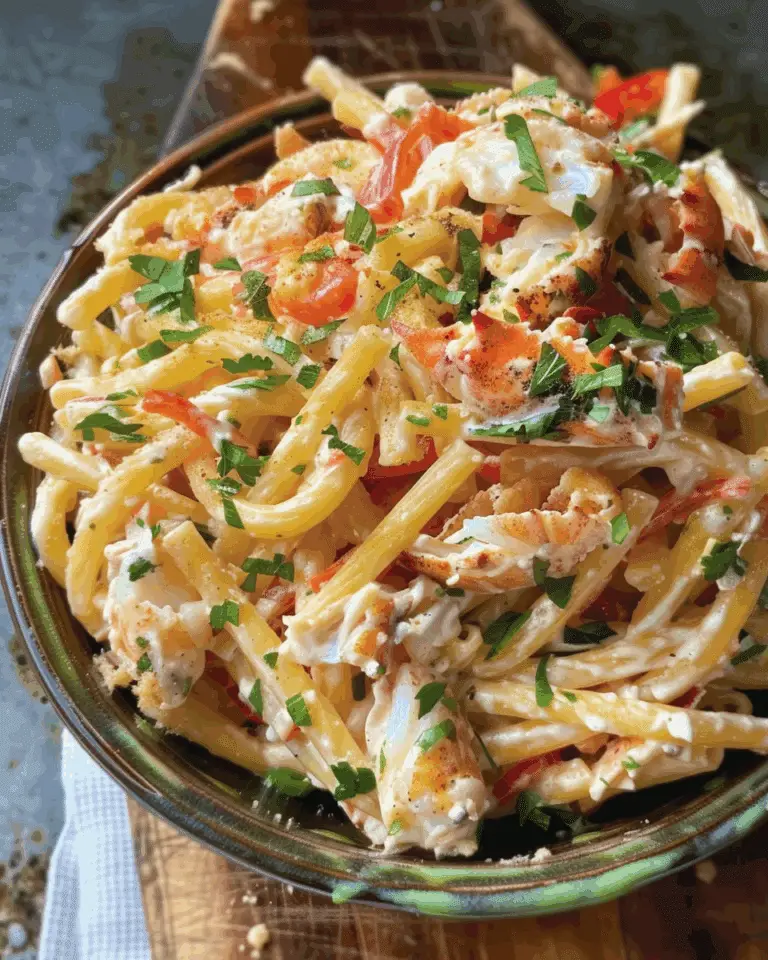 Cajun Crab Pasta Salad