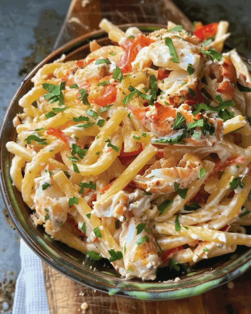 Cajun Crab Pasta Salad