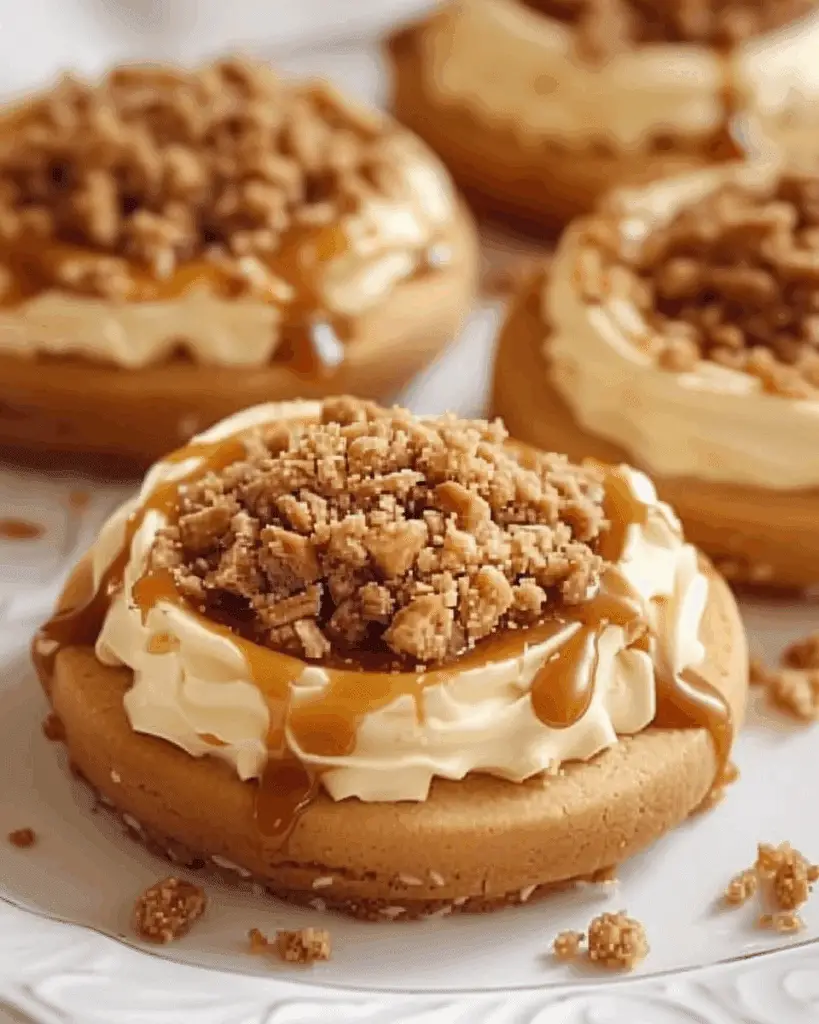 Caramel Cheesecake Cookies