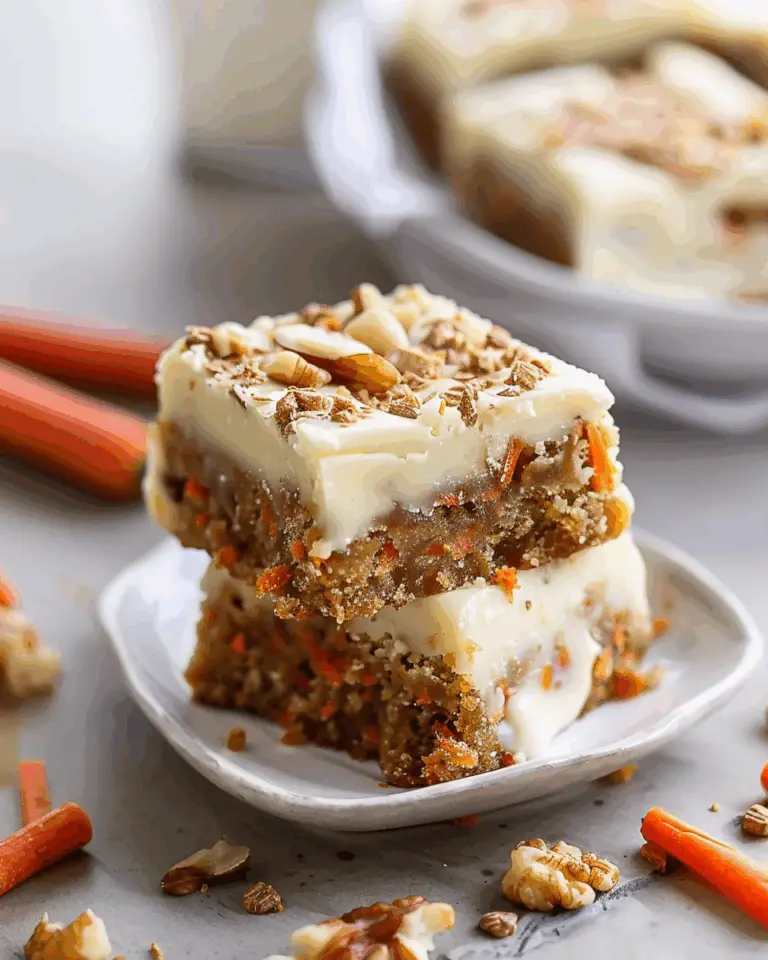 Carrot Cake Blondies