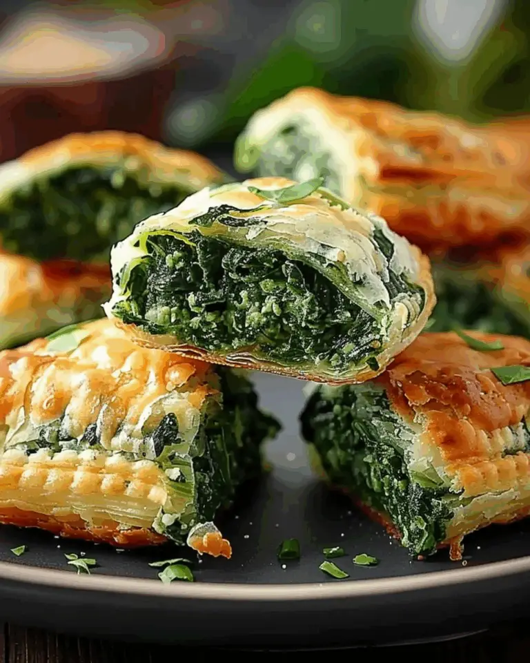 Cheesy Spinach Puffs
