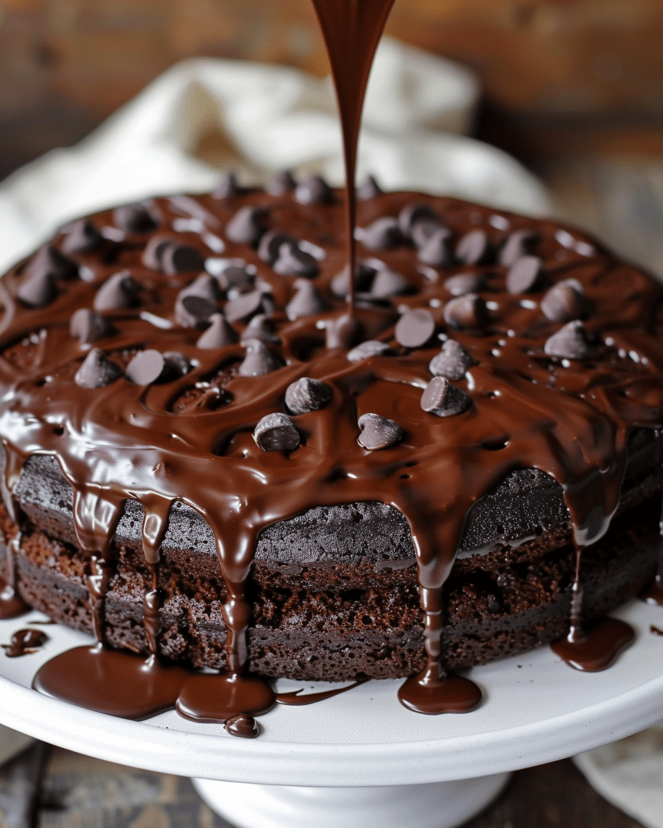 Chocolate Brownie Cake - Cooking With Blog