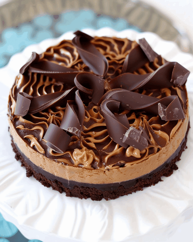Chocolate Peanut Butter Cheesecake