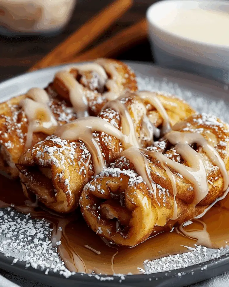 Cinnamon Roll French Toast Roll-Ups