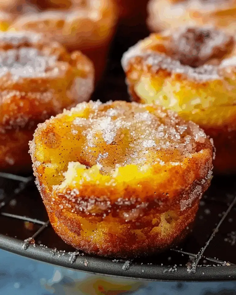 Cinnamon Sugar French Toast Muffins with Lemon Zest
