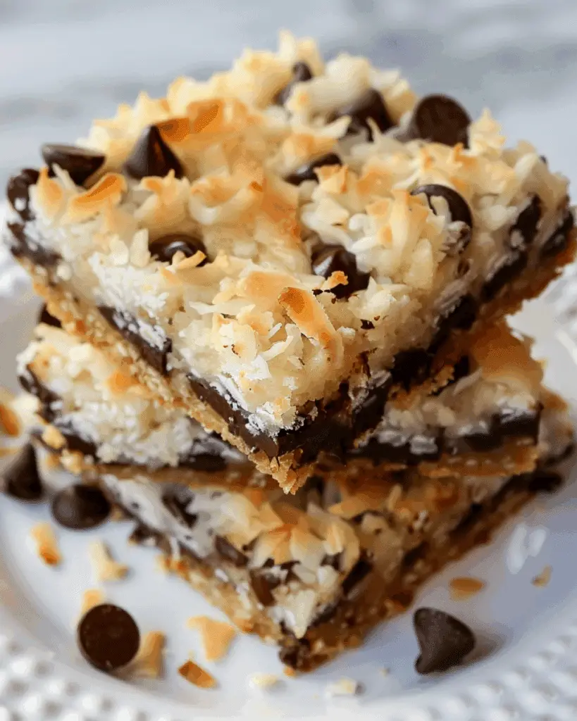 Coconut Toffee Chocolate Chip Cookie Bars