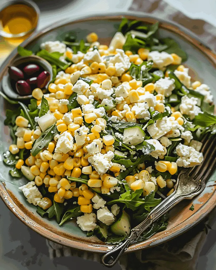 Corn Feta Salad