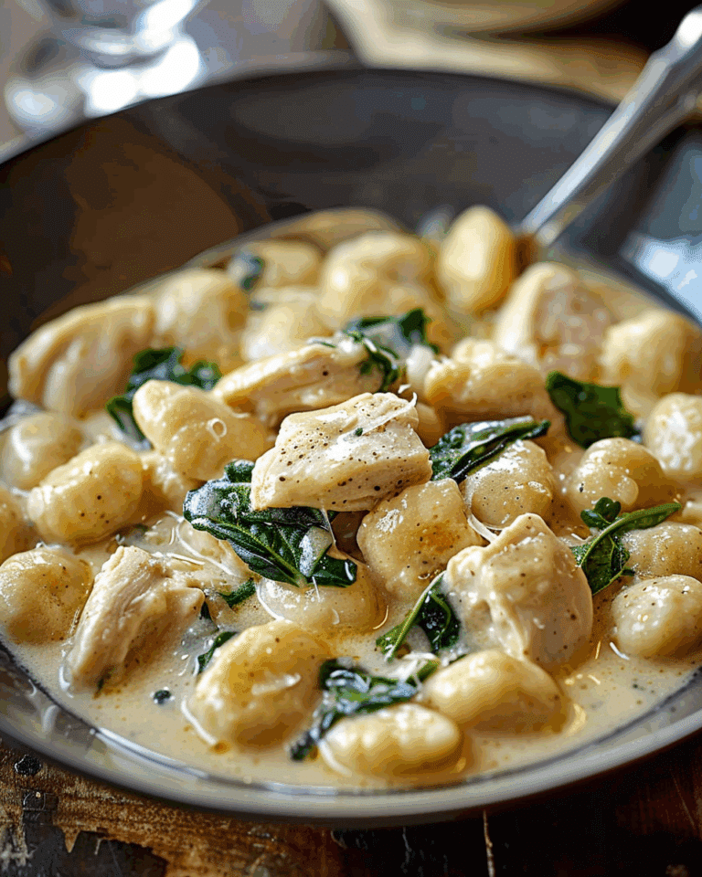 Creamy Chicken Gnocchi