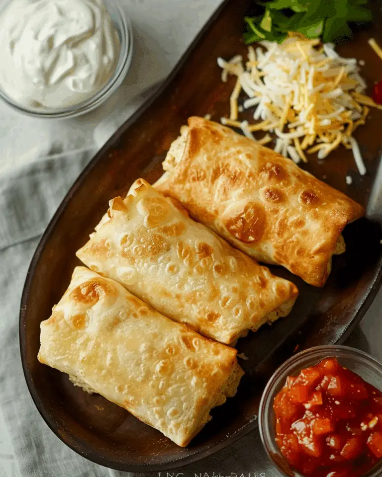 Easy 30-Minute Chicken Chimichanga