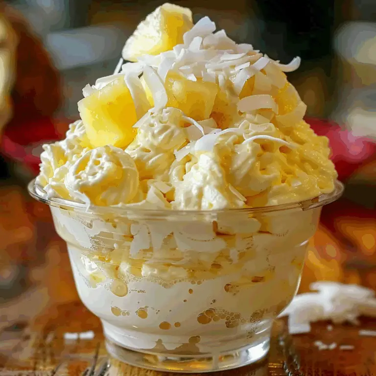 Hawaiian Pineapple Coconut Fluff