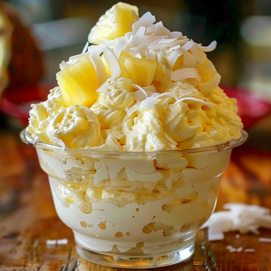 Hawaiian Pineapple Coconut Fluff