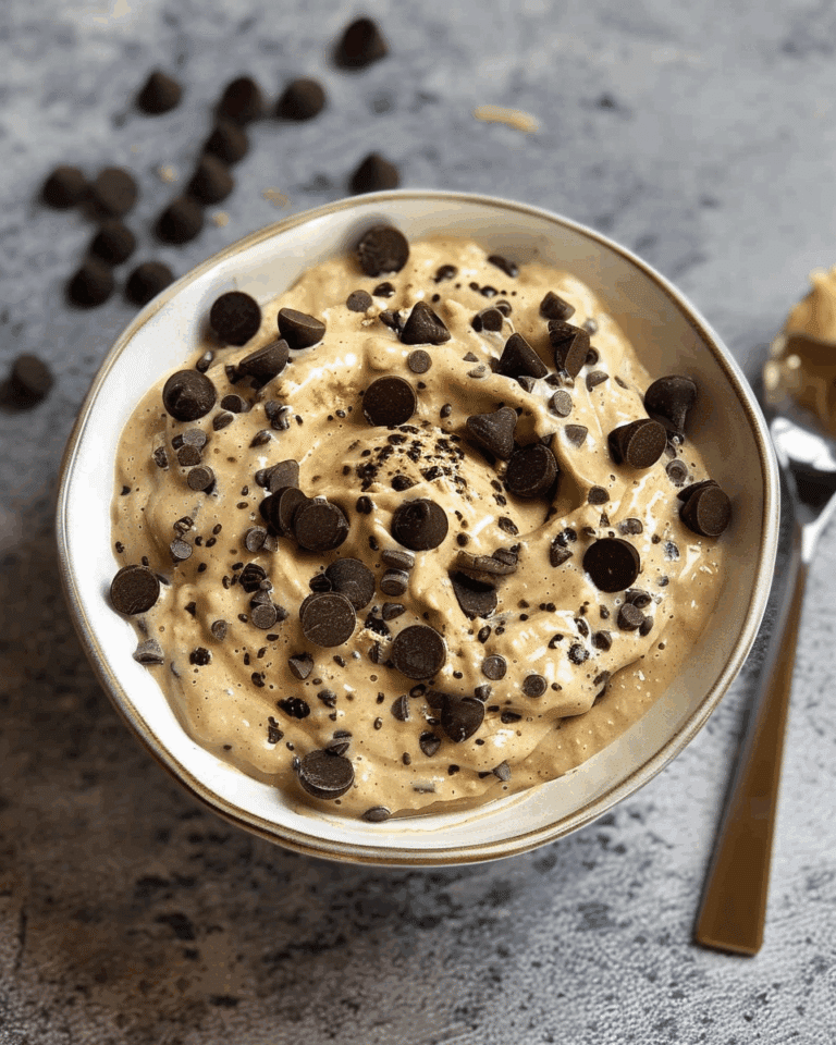 Healthy Cookie Dough Smoothie Bowl