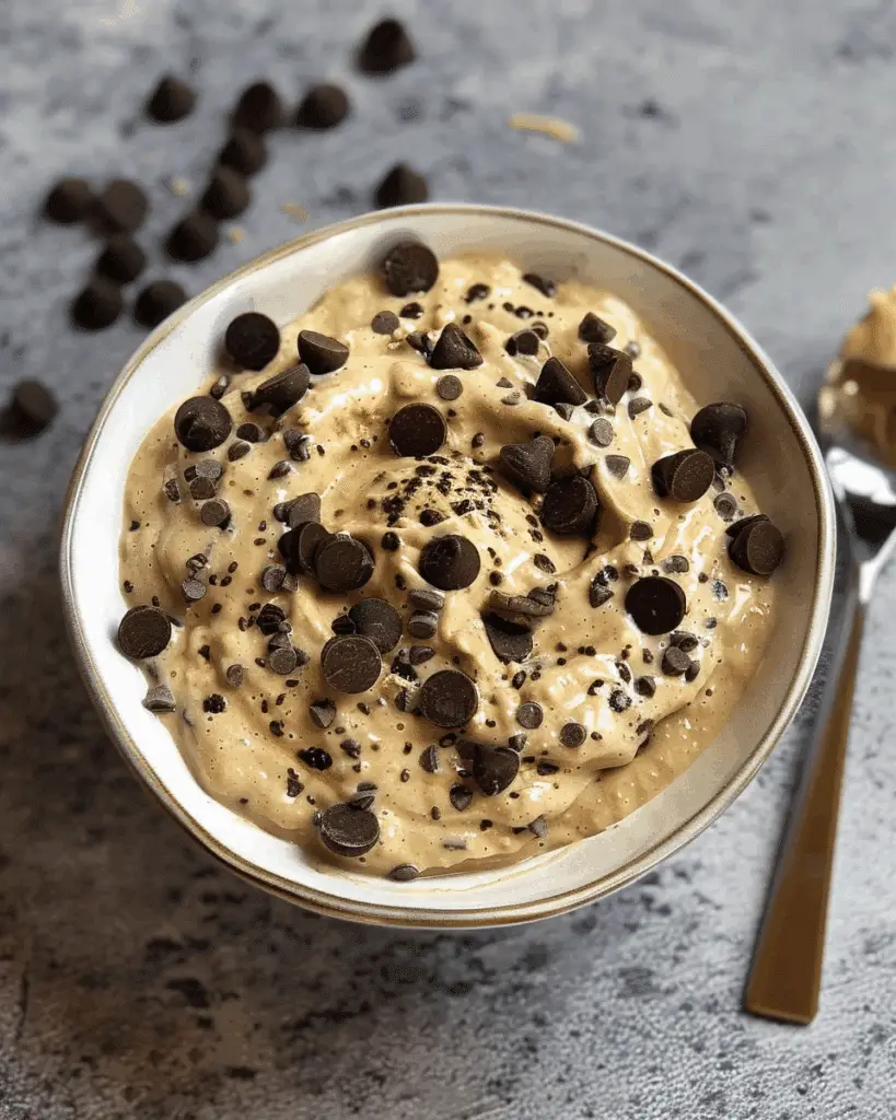 Healthy Cookie Dough Smoothie Bowl