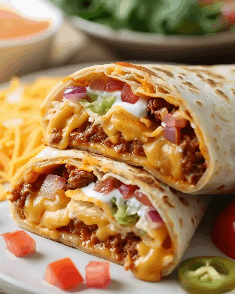 Homemade Crunchwrap Supreme