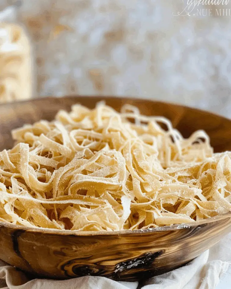 Homemade Egg Noodles