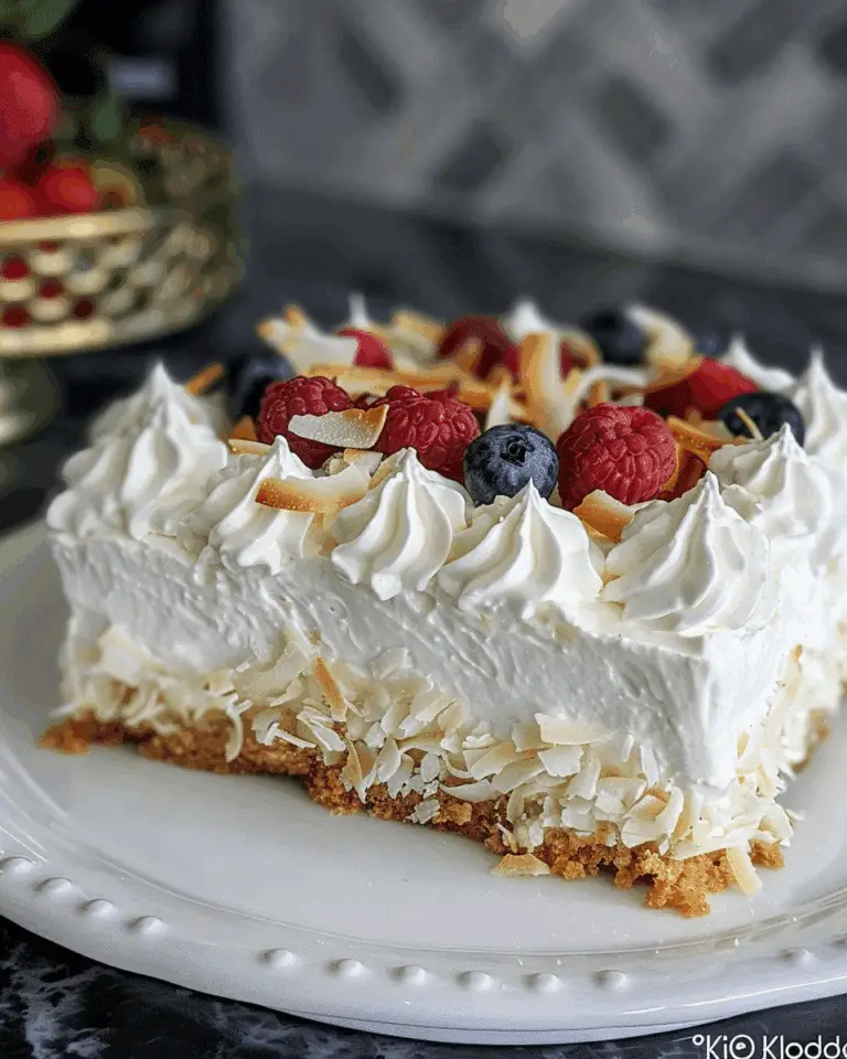 Keto Coconut Cream Cake