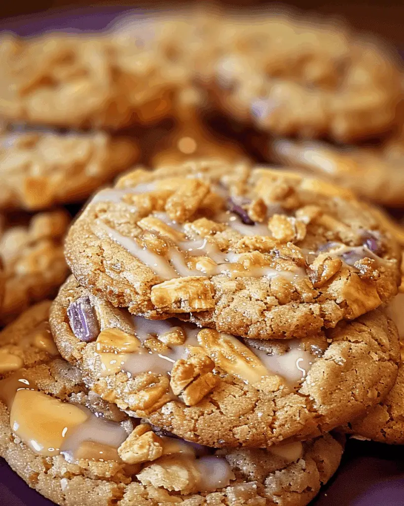 Lavender Honey Crunch Cookies