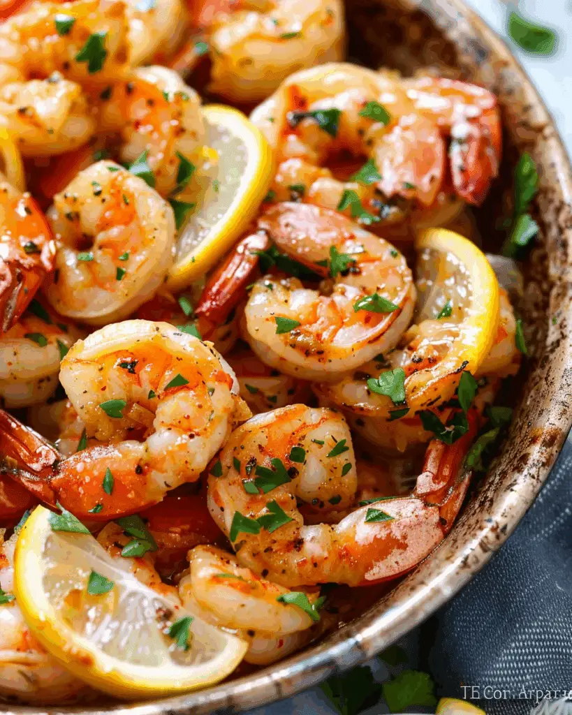 Lemon Garlic Shrimp
