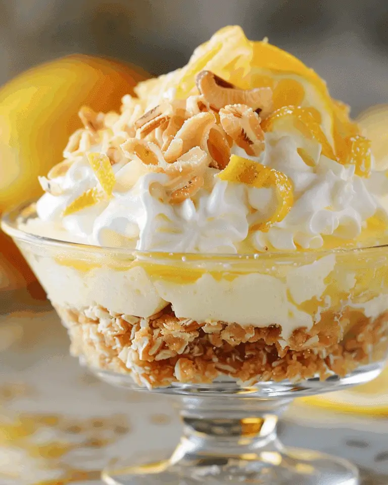 Lemon Pretzel Dessert