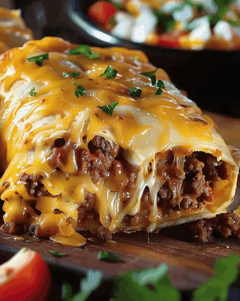 Nacho Cheese Beef Wrap