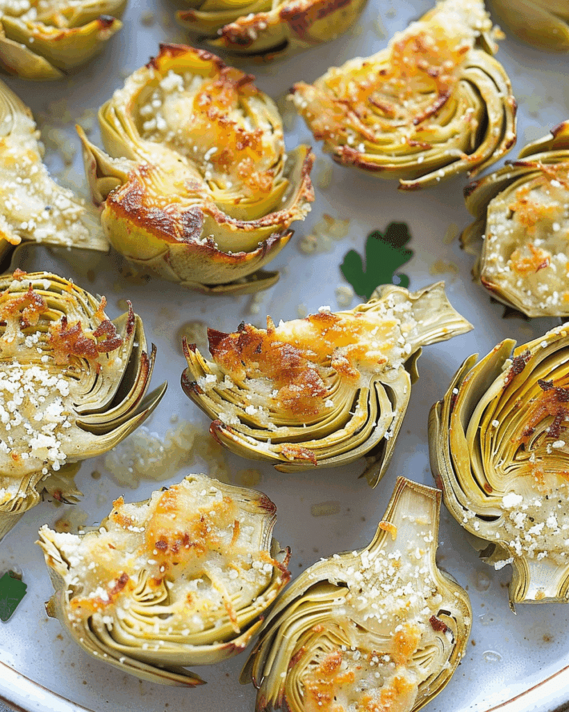 Parmesan Artichoke Hearts
