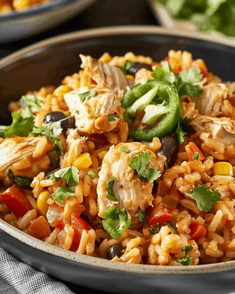 Pollo Loco – Mexican Chicken and Rice with Queso