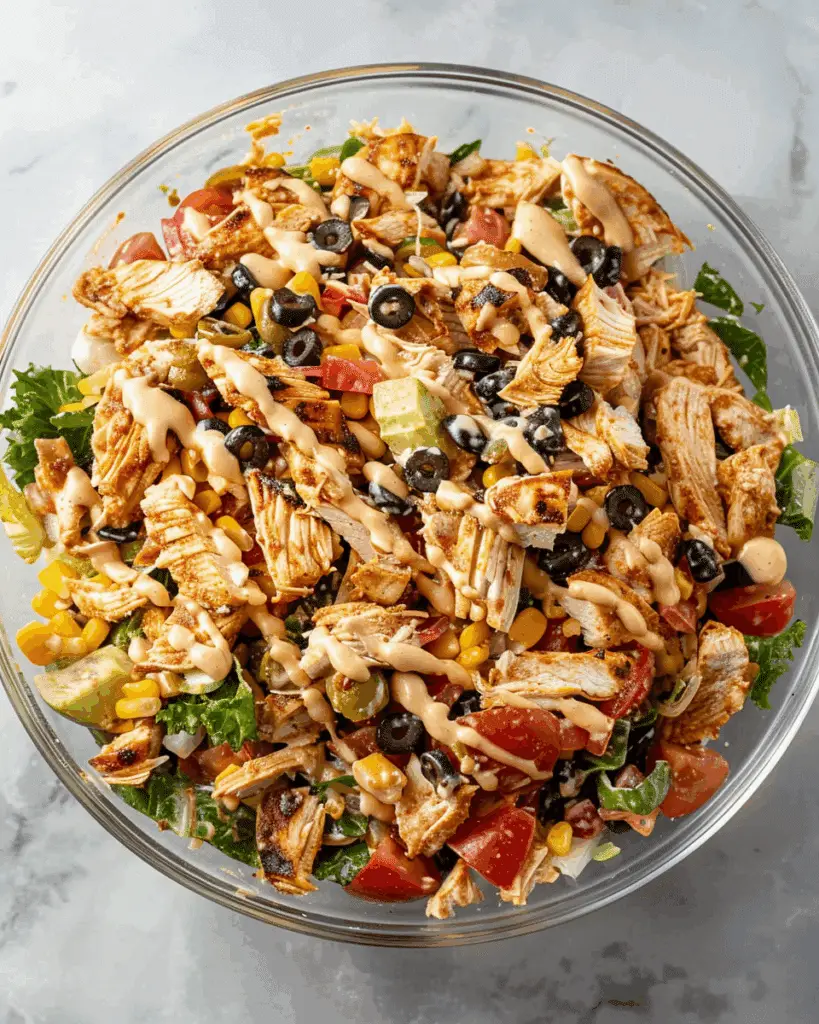 Quick Southwest Chicken Salad