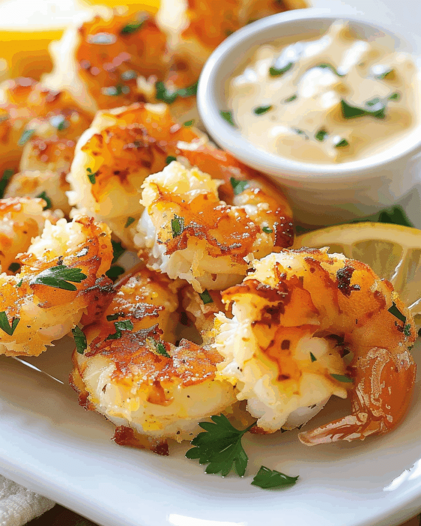 Shrimp Cakes with Lemon Aioli