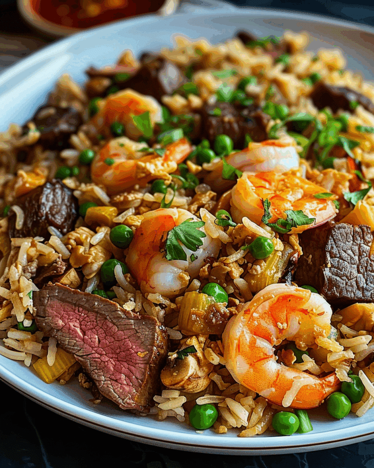 Shrimp & Steak Fried Rice