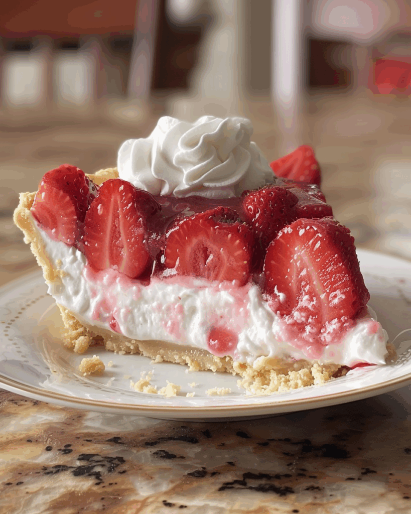 Strawberry Cool Whip Pie