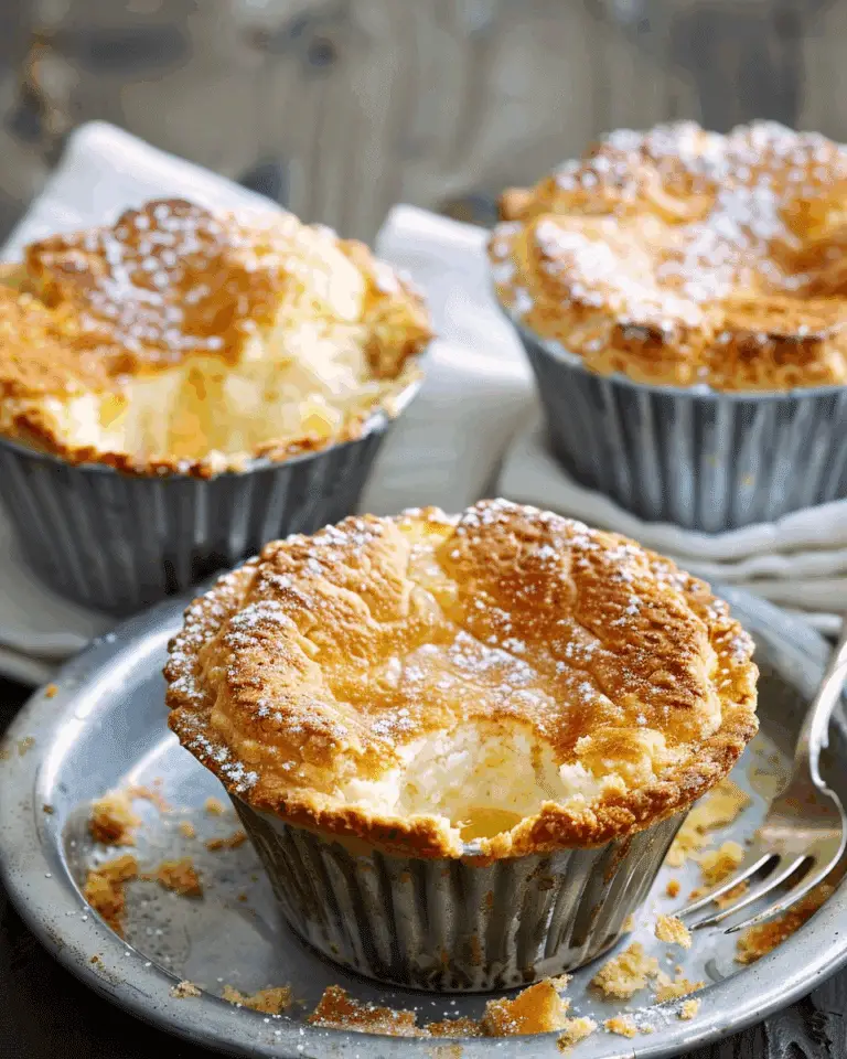 Baby Lemon Impossible Pies