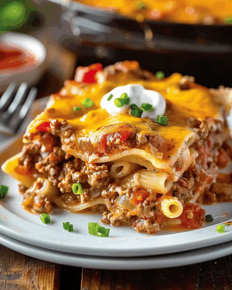 Beef Lombardi Casserole