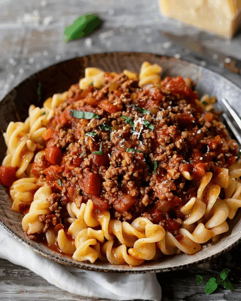 Classic Beef Pasta Sauce