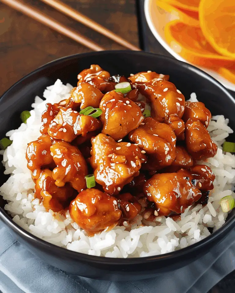 Easy Orange Chicken