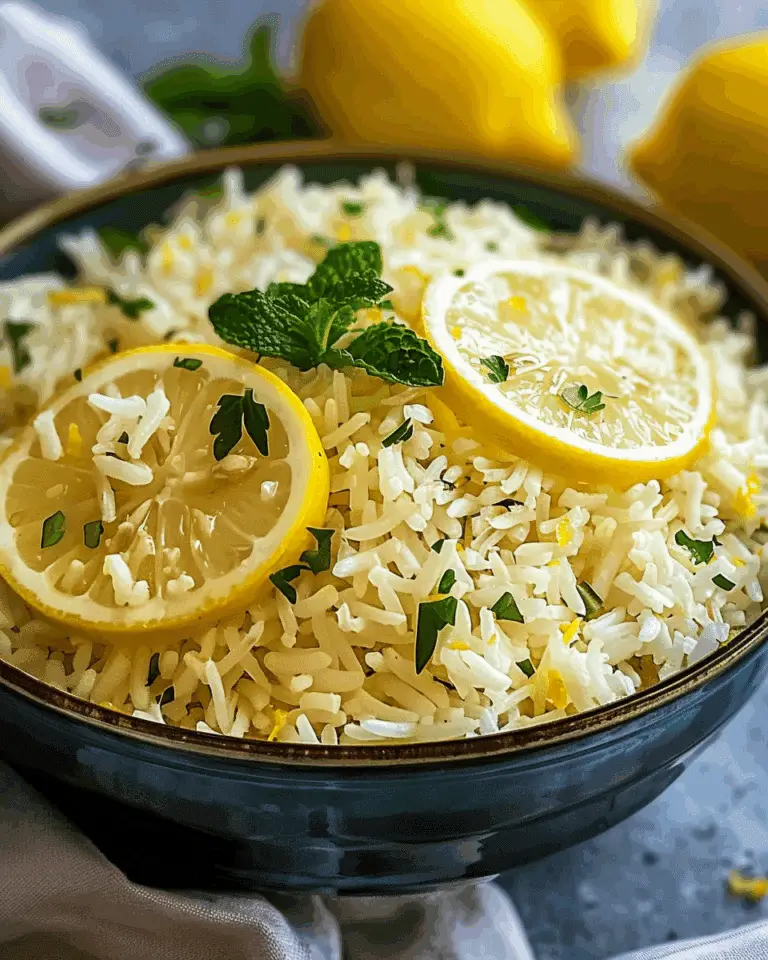 Greek Lemon Rice