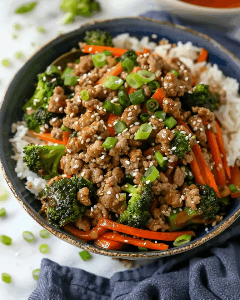 Ground Turkey Teriyaki Stir Fry