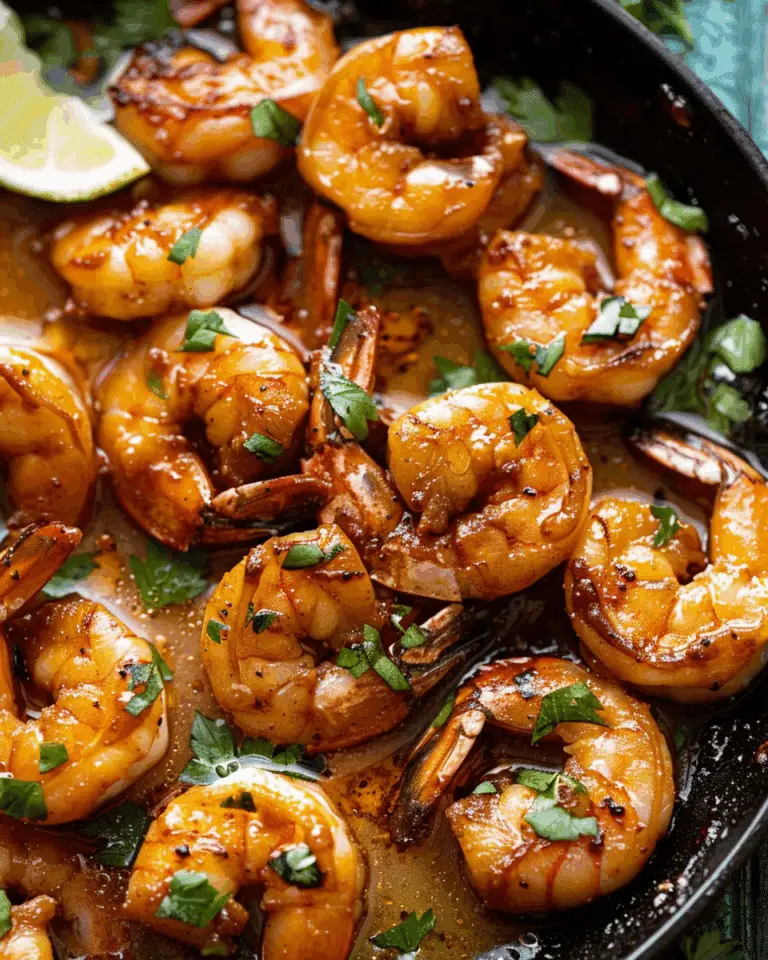Honey Garlic Butter Shrimp