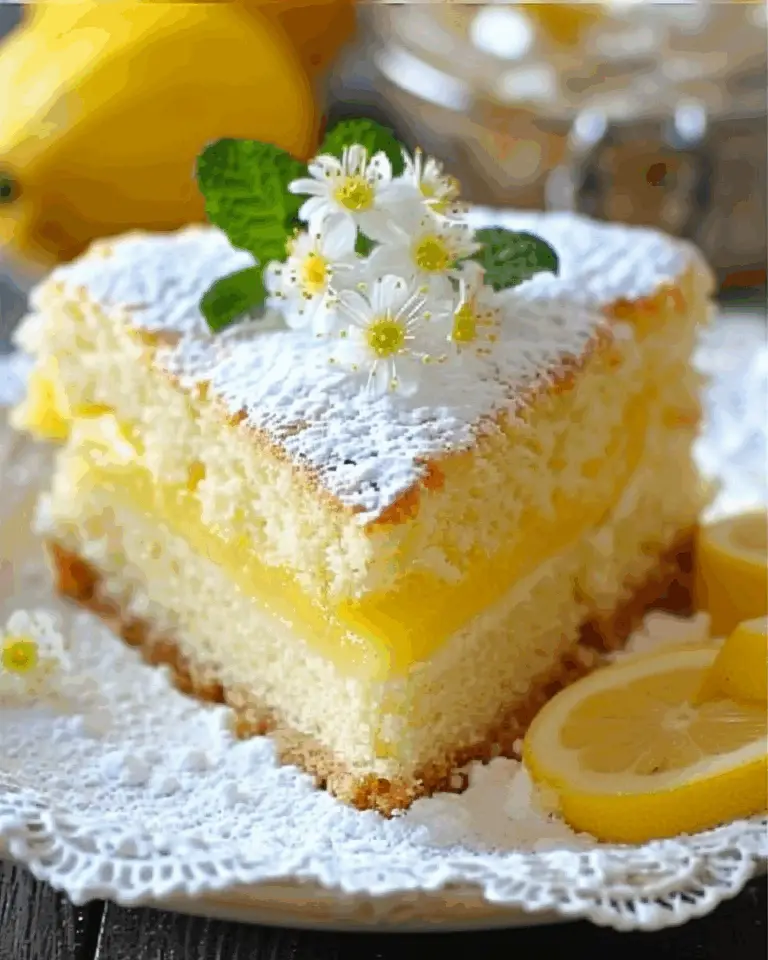 Lemon Custard Cake