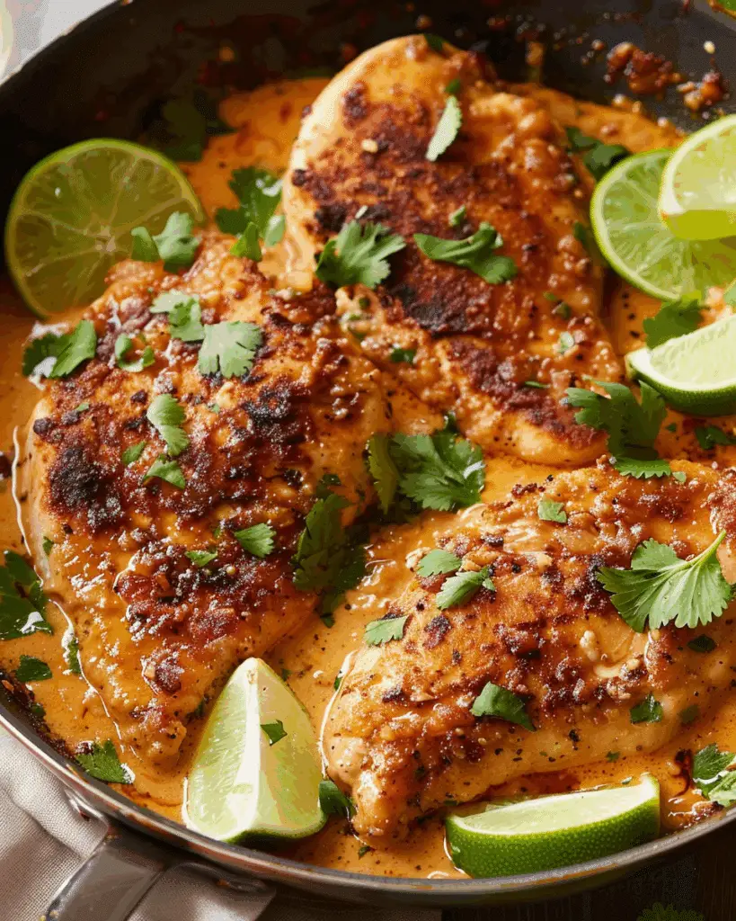 One Pan Coconut Lime Chicken