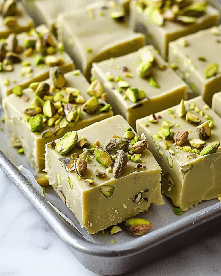 Pistachio Fudge