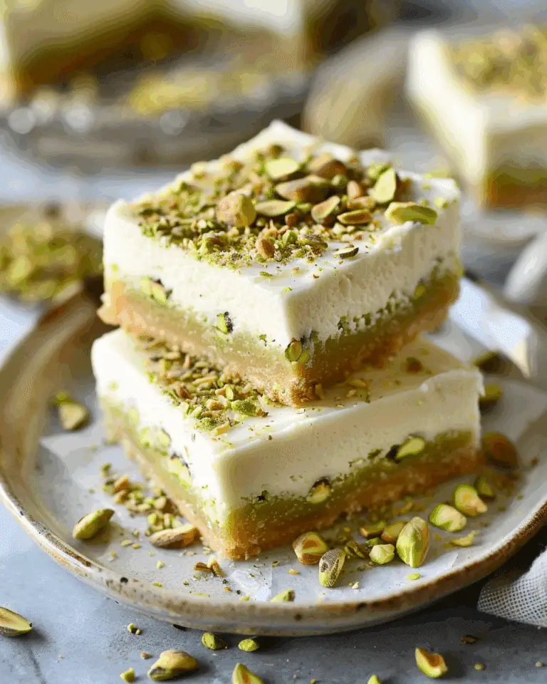 Pistachio Sugar Cookie Bars with Cream Cheese Frosting