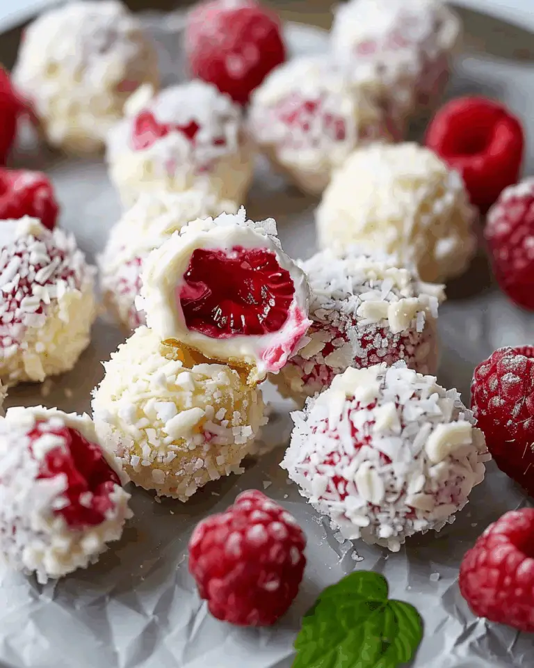 Raspberry Cream Cheese Bites
