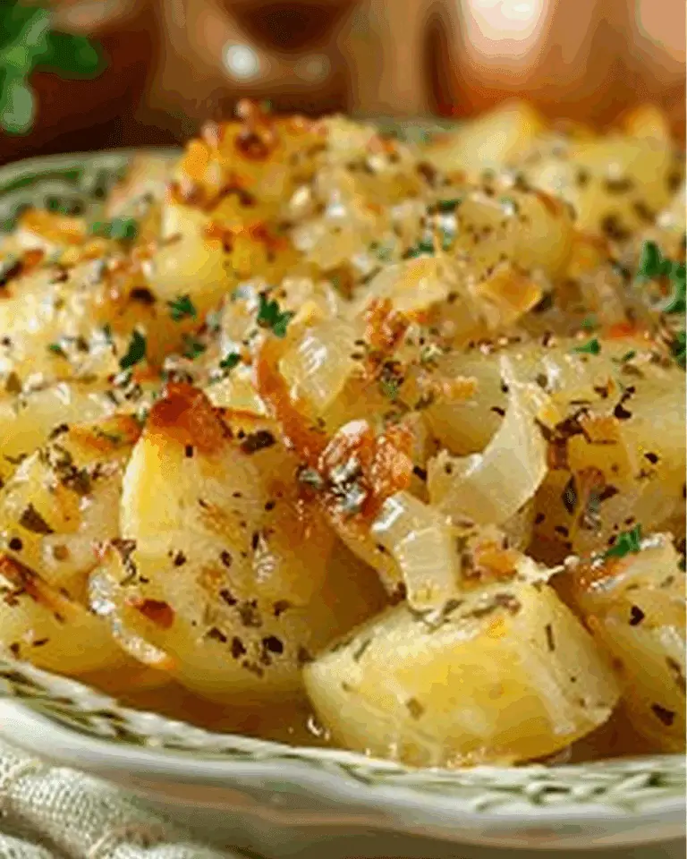 Slow Cooker Lipton Onion Potatoes