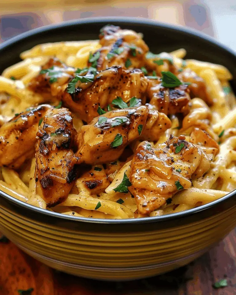 Spicy Cajun Honey Butter Chicken & Pasta