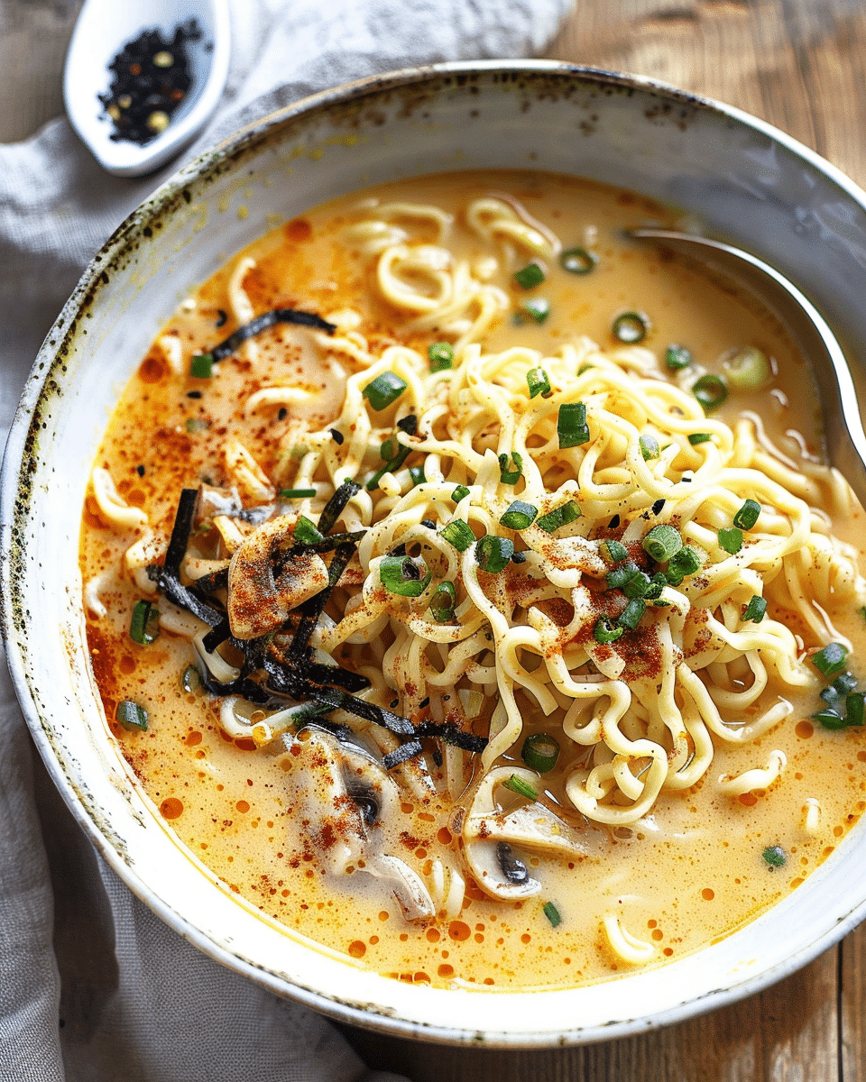 Spicy Coconut Curry Ramen