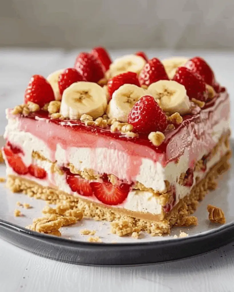 Strawberry Crunch Cheesecake & Banana Pudding Cheesecake