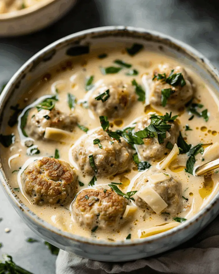 Swedish Meatball Soup