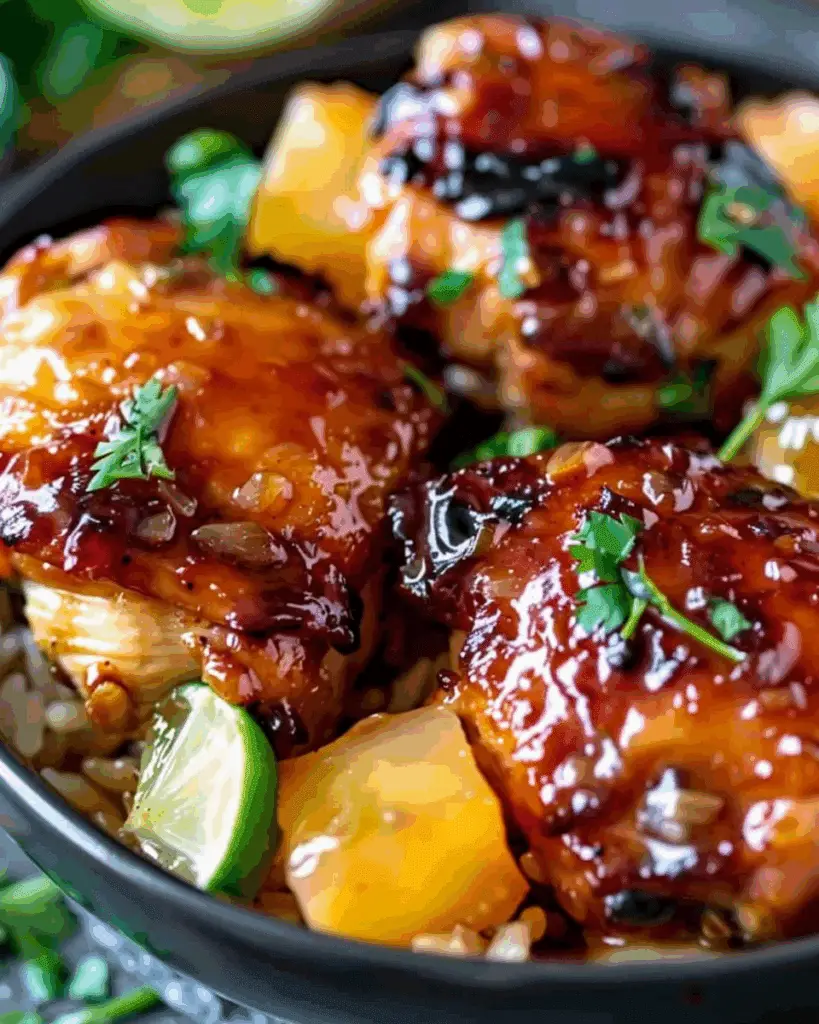 Sweet Hawaiian Crockpot Chicken